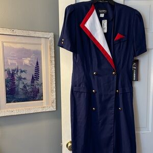 SL Fasions size 14 vintage dress. NWT!!